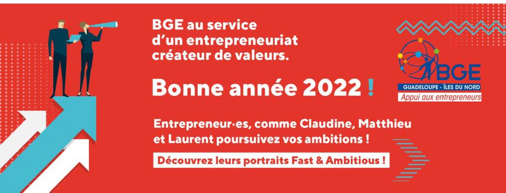 LA BGE VOUS SOUHAITE UNE BONNE ANNEE 2022