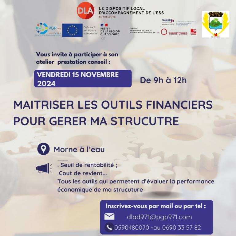 Maîtriser les outils financiers pour gérer ma structure