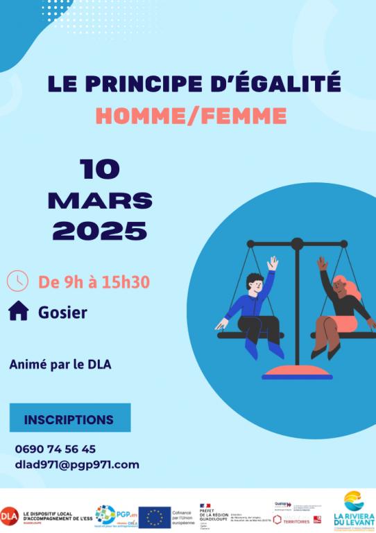 Le principe d’égalité femme / homme!
